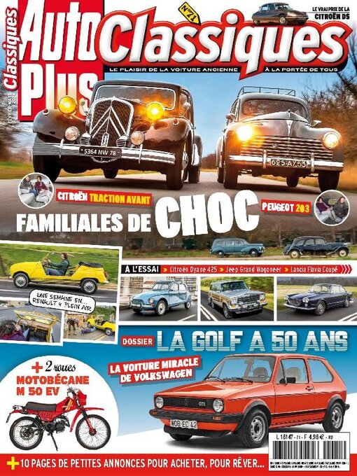 Title details for Auto Plus Classique by Editions Mondadori Axel Springer (EMAS) - Available